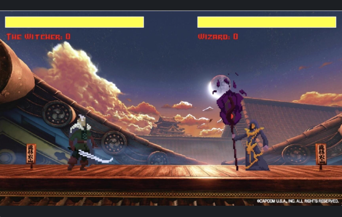 2D Multiplayer Streetfighter